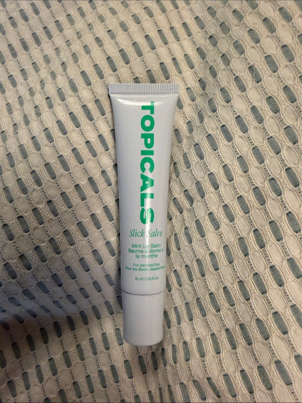Topicals Mint Lip Balm Slick Salve — White